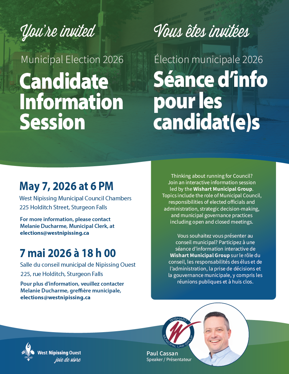 Candidate Information Session – Municipal Election 2026